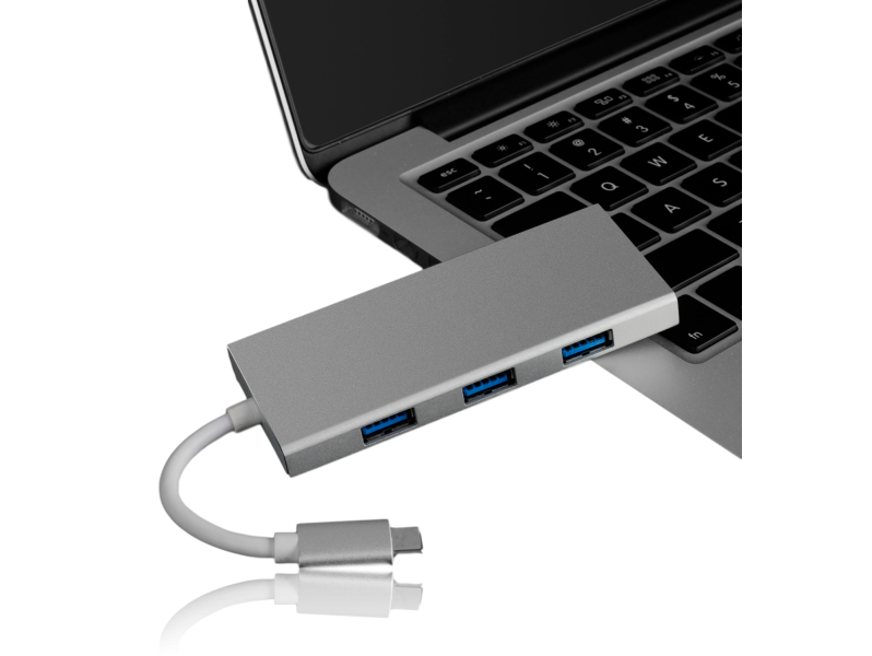 7-i-1 USB-C hub m. HDMI og Kortlæser