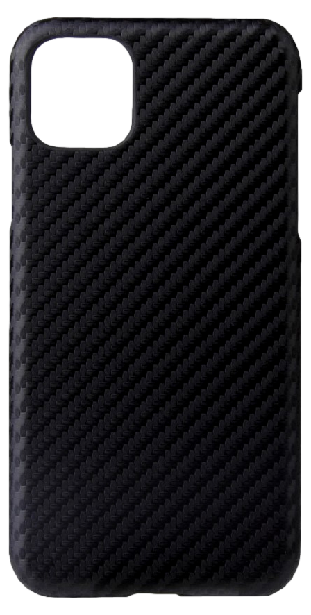 Carbon Fiber PU Læder Cover til iPhone 11 Pro