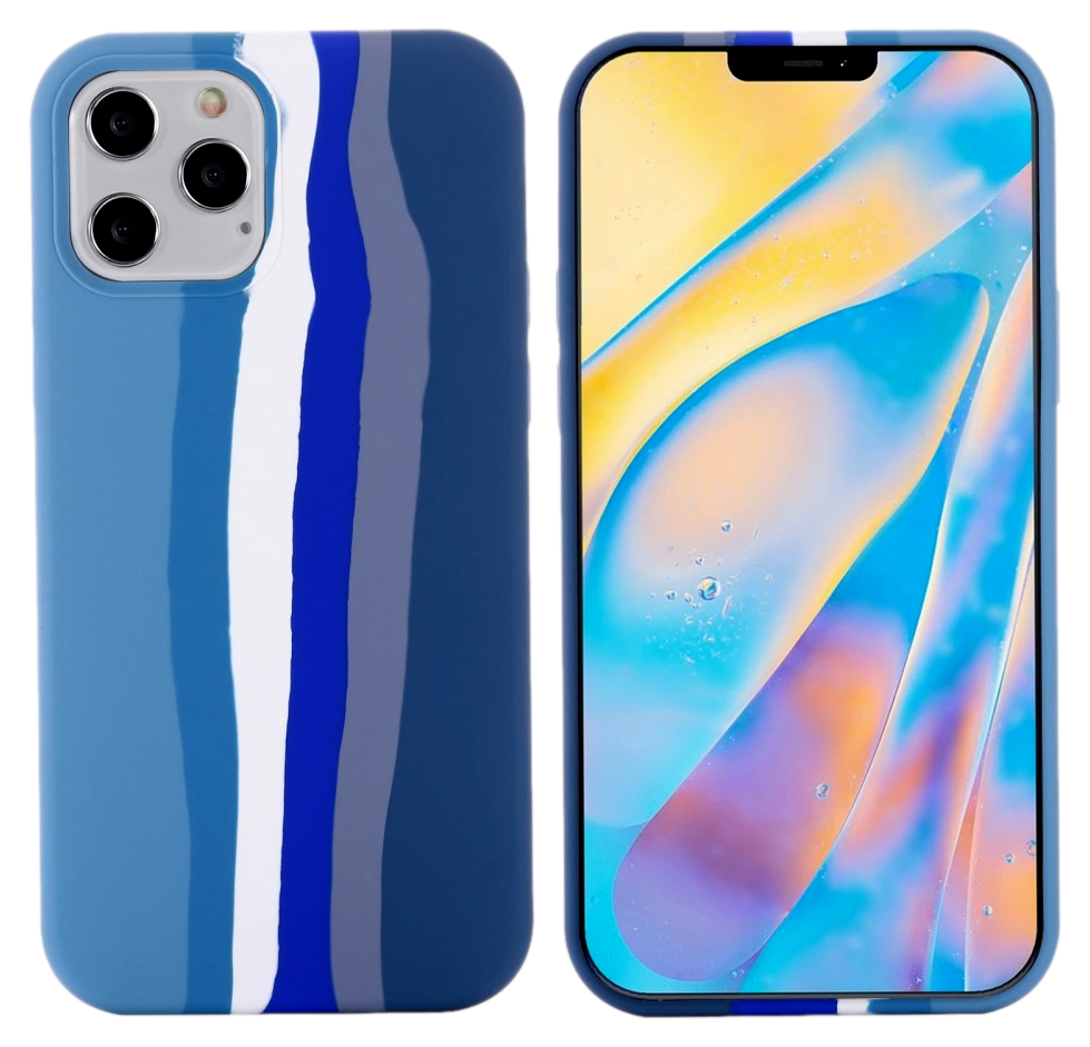 Rainbow Silikone Cover til iPhone 13 Pro