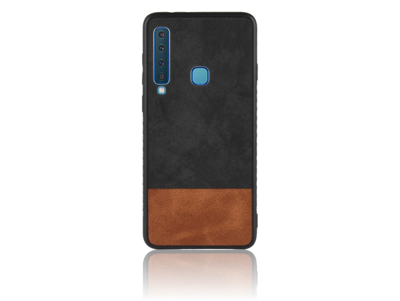 TPU Cover m. Læder til Samsung Galaxy A9 (2018)