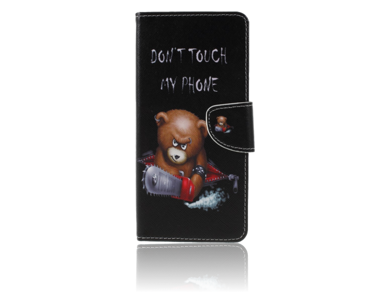 Angry Bear Flip Cover til Samsung Galaxy J6+