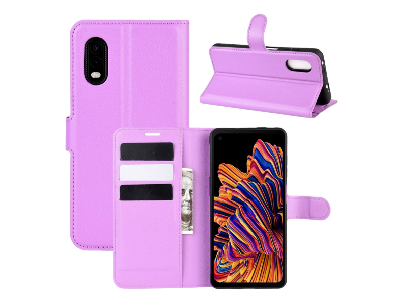 Graviera Flip Cover til Samsung Galaxy Xcover Pro-Lilla