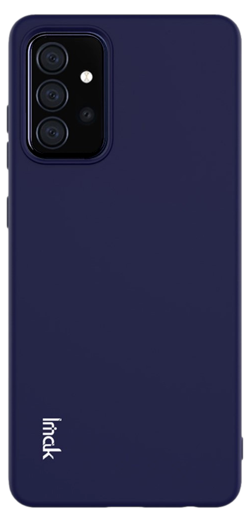 Soft Matte Cover til Samsung Galaxy A72-Mørkeblå