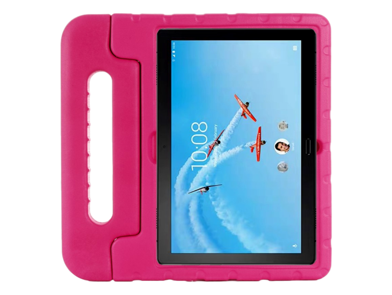 Børne Cover m. Kickstand til Lenovo Tab M10 HD 10.1 -Pink