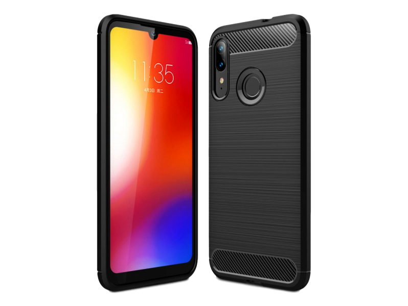 Carbon TPU Cover til Motorola Moto E6 Plus / Moto E6s