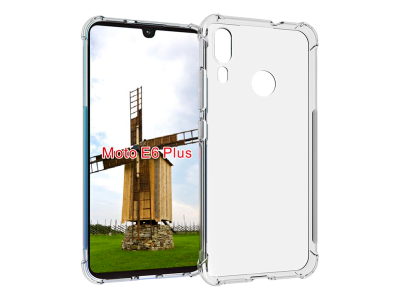 Transparent TPU Cover til Motorola Moto E6 Plus / Moto E6s