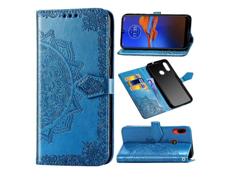 Henna Flip Cover til Motorola Moto E6 Plus / Moto E6s