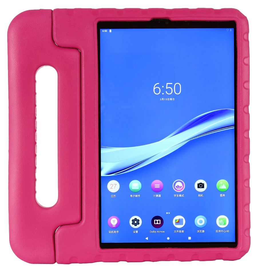 Børne Cover m. Kickstand til Lenovo Tab M10 Plus 10.3-Pink