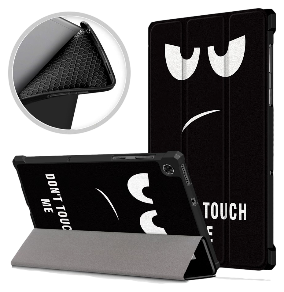 Dont Touch Me Tri-Fold Cover til Lenovo Tab M10 Plus 10.3