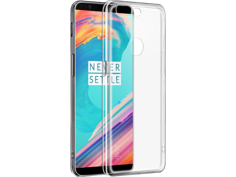 Transparent TPU cover til OnePlus 5T