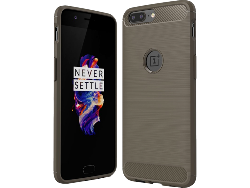 TPU Carbon fiber cover til OnePlus 5