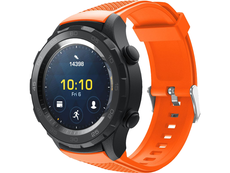 Silicone rem til Garmin Vivomove & Vivomove HR-Orange