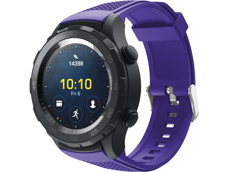 Silicone rem til Garmin Vivomove & Vivomove HR-Lilla