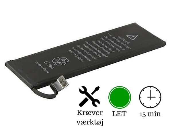 Batteri til iPhone 5s