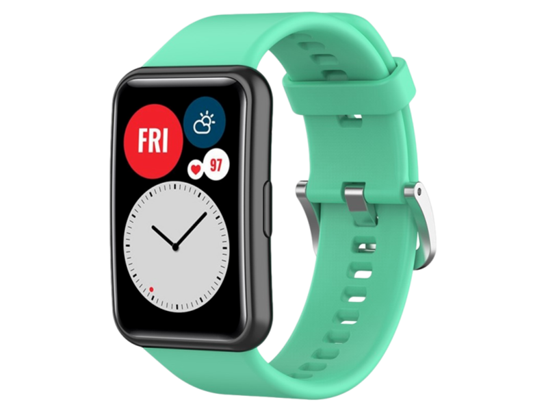 Silikone rem til Huawei Watch Fit / Fit Elegant-Grøn