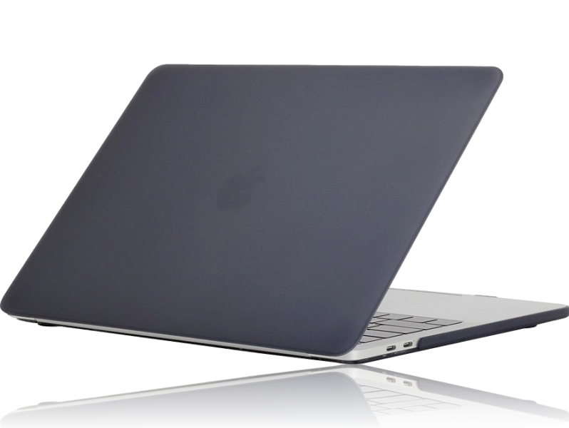 Matte Cover til MacBook Air 13" Retina (A1932) / Air 2020 (A2179)-Sort