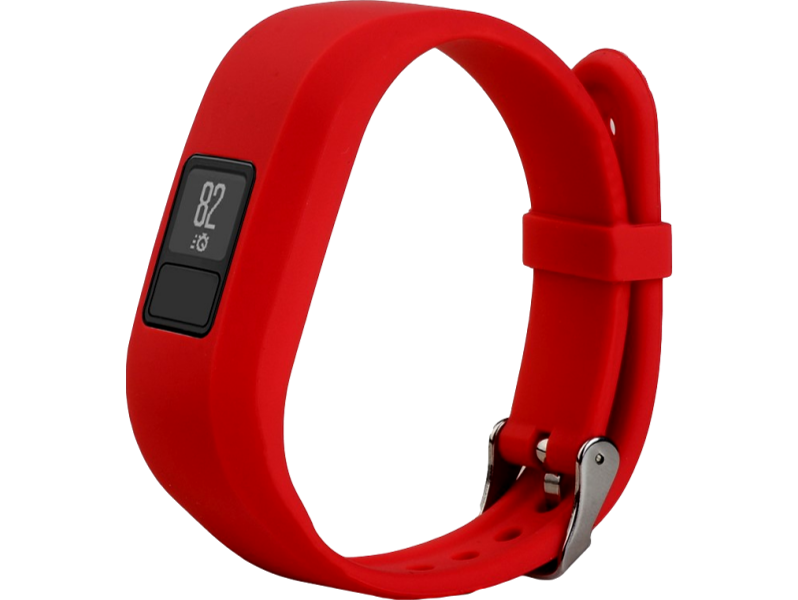 Silicone rem til Garmin Vivofit 3-Rød