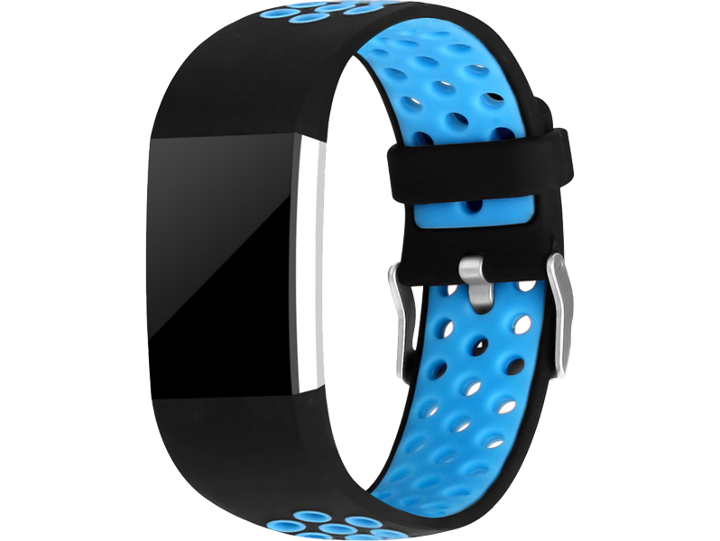 Tosidet Silicone rem til Fitbit Charge 2-Blå