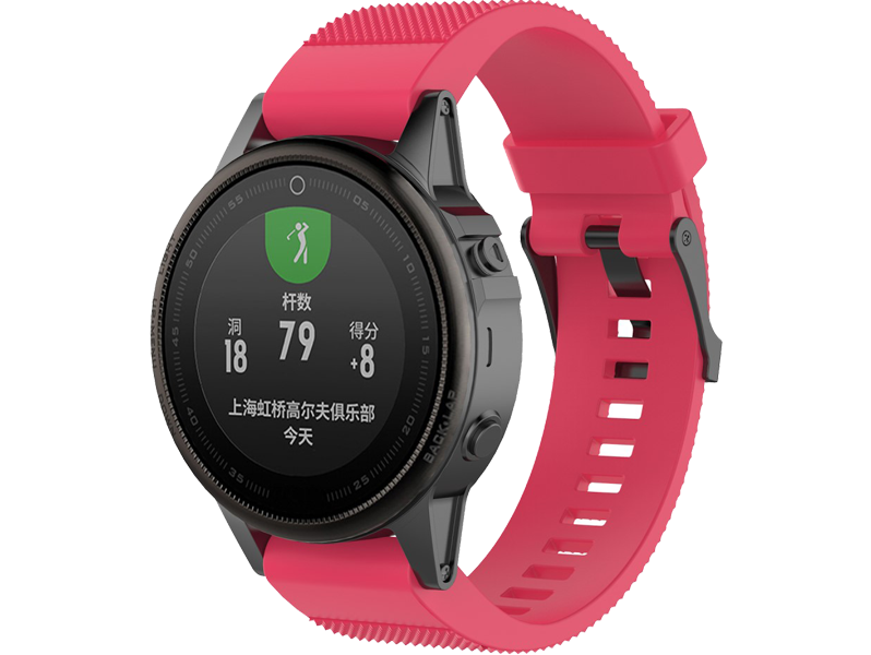 Silicone rem til Garmin D2 Delta S-Rød