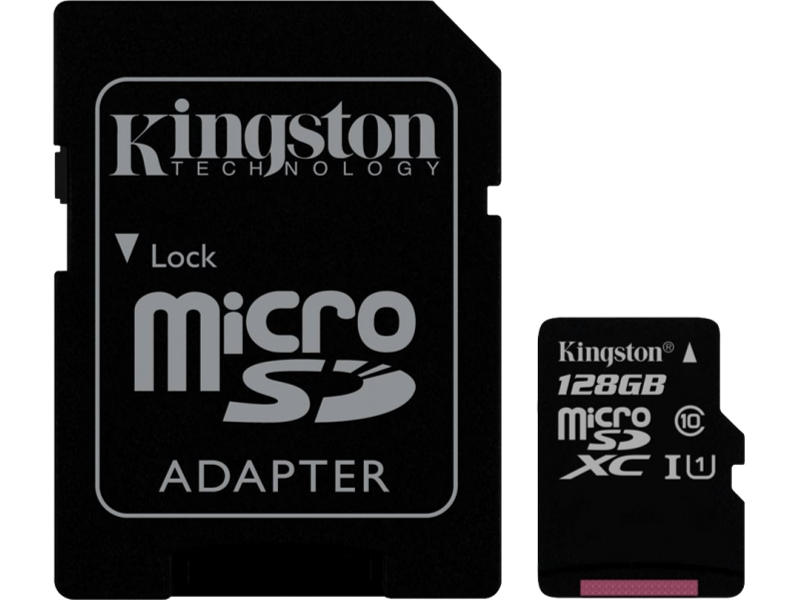 Kingston Canvas Select 128GB microSD inkl adapter