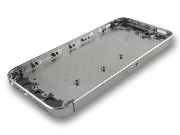 iPhone 5S bagside cover / bagskærm-Sort