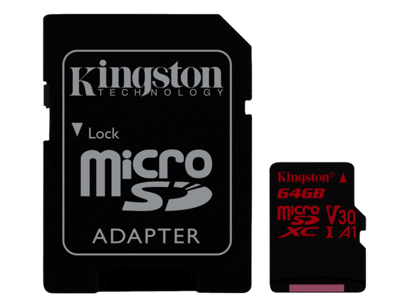 Kingston Canvas React MicroSD inkl. Adapter