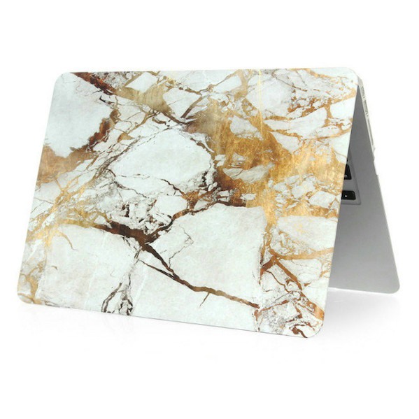 Marmor Cover til Macbook Air 13" (A1369 / A1466)-Guld