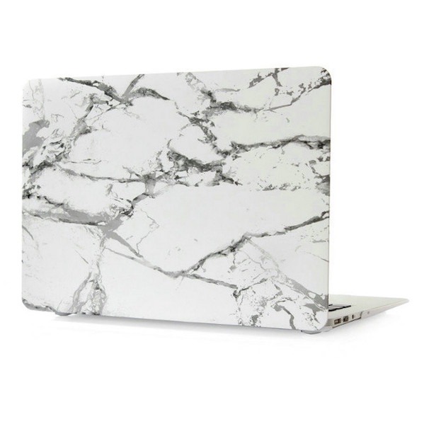 Marmor Cover til Macbook Air 13" (A1369 / A1466)-Sølv