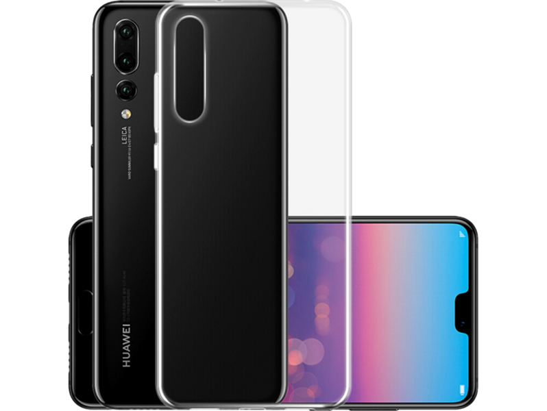 Transparent TPU Cover til Huawei P20 Pro