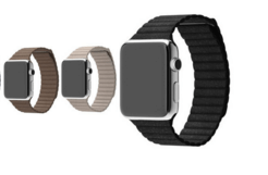 Loop Genuine læderrem til Apple Watch 4