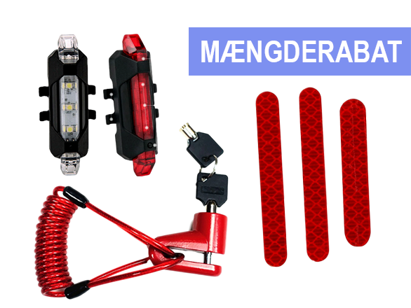 Ninebot ES1 / ES2 / ES2L / ES4 Tilbehørspakke