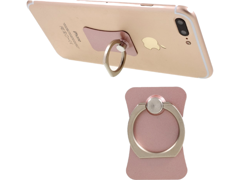 Ring-holder til iPhone og andre Smartphones-Rosa