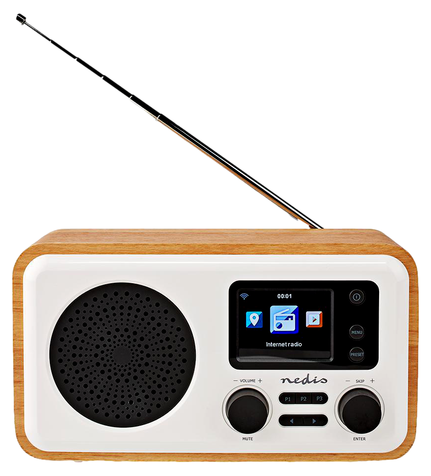 DAB+ Radio med Farveskærm & Bluetooth - 7W