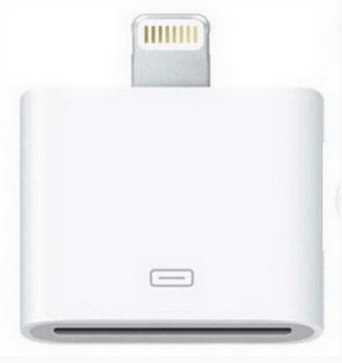 iPhone 4 til iPhone 5 / 6 / 7 adapter u/lyd