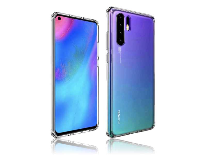 Transparent TPU Cover til Huawei P30 Pro